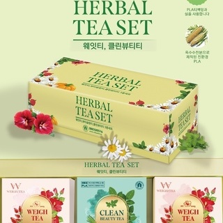 2종 블렌딩 침출차 허브세트 _ 텀블러용 개별포장_ 30ea_ 3set * 10ea